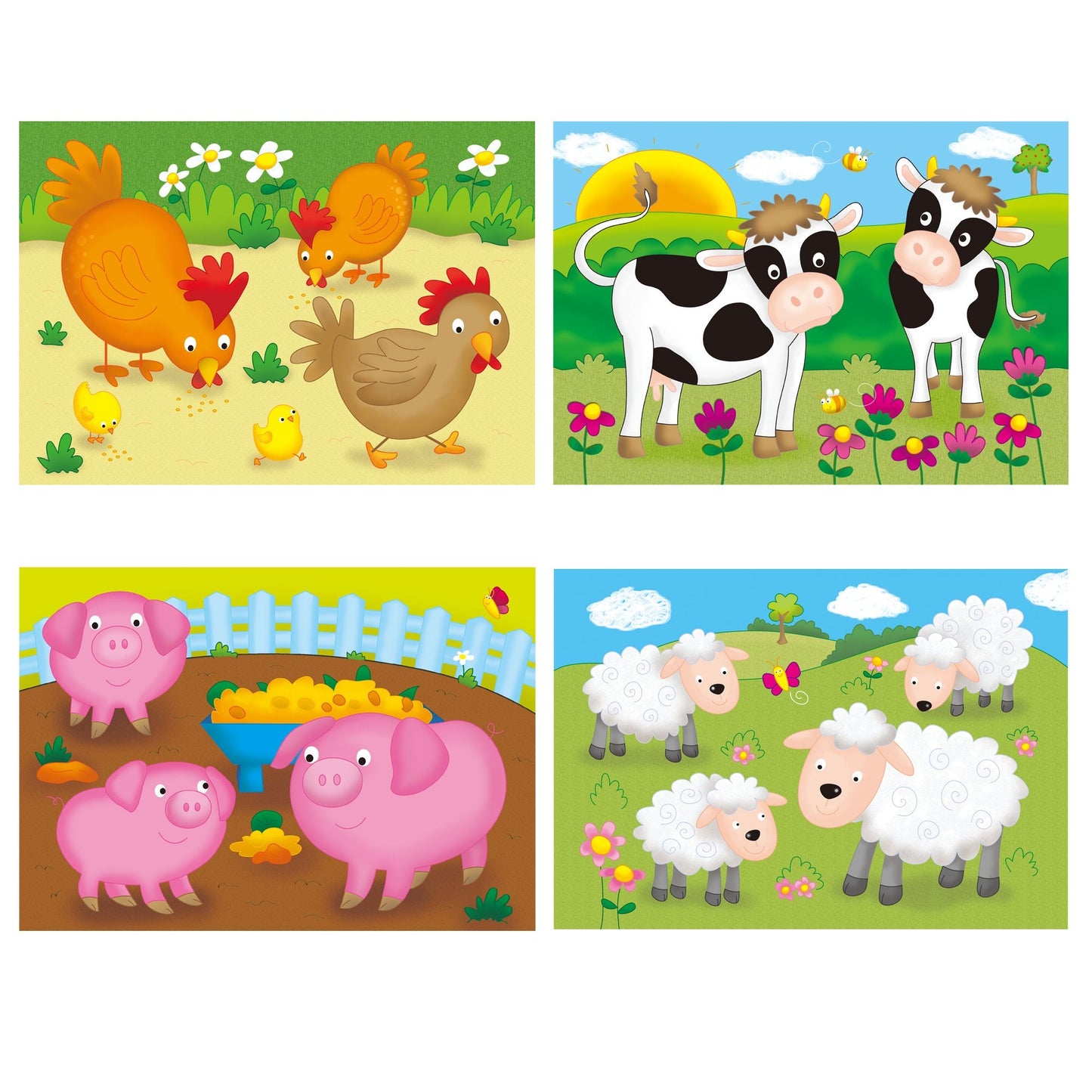 4 Puzzles in a Box - Farm